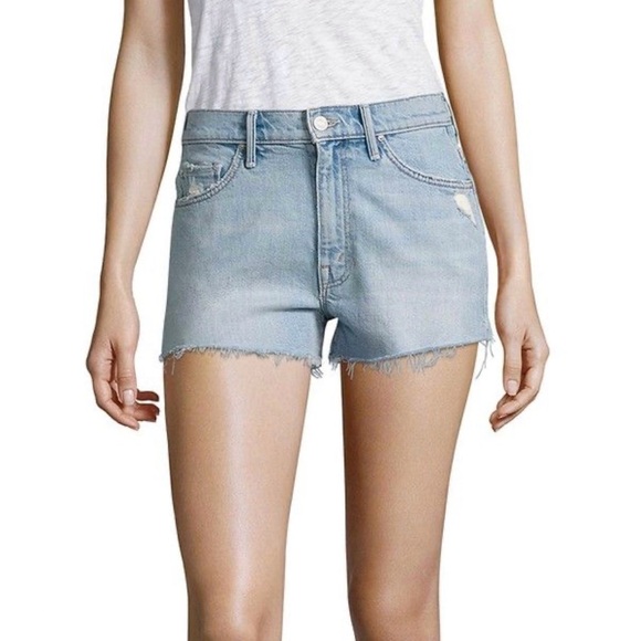 MOTHER Pants - Mother x Miranda Kerr Easy Does It Cut Off Short Thanks for Everything Size 26